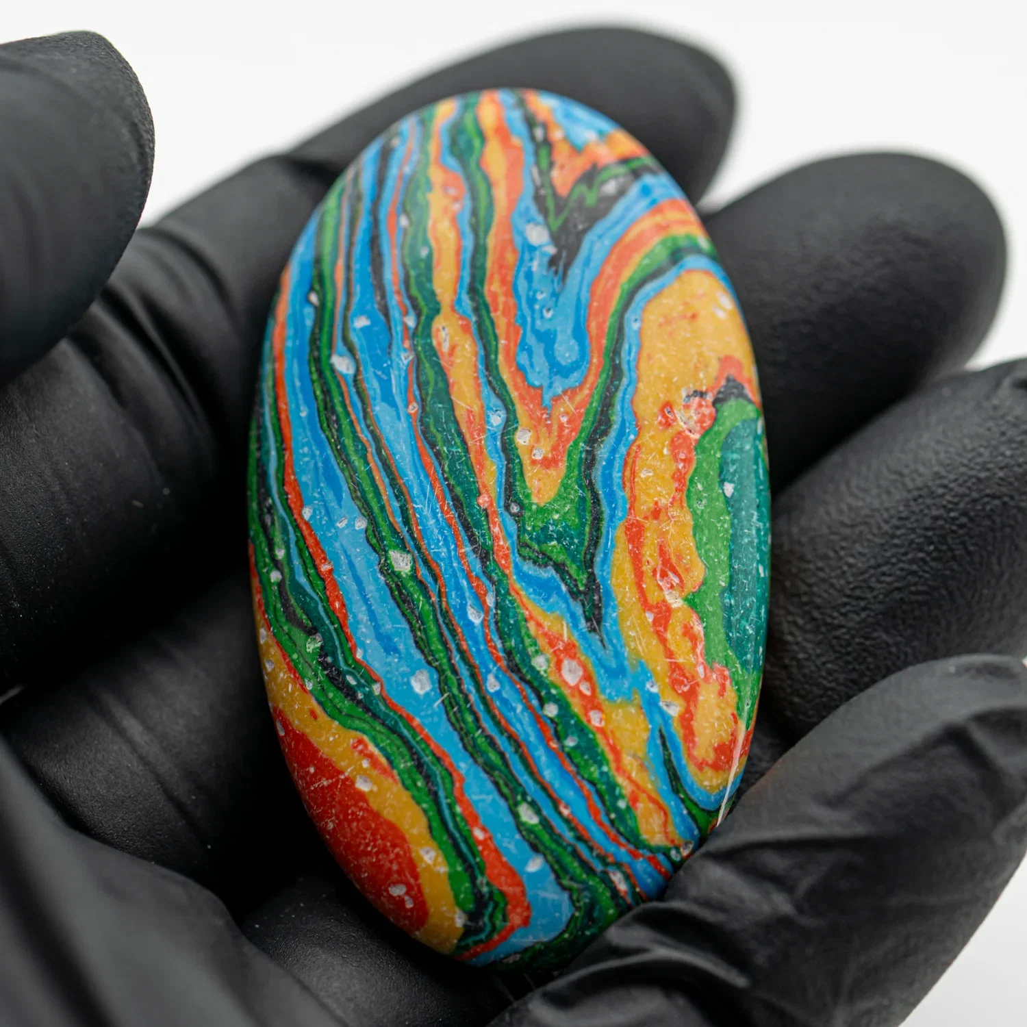 Image of Surfite Polished Palm Stone - 1.985"