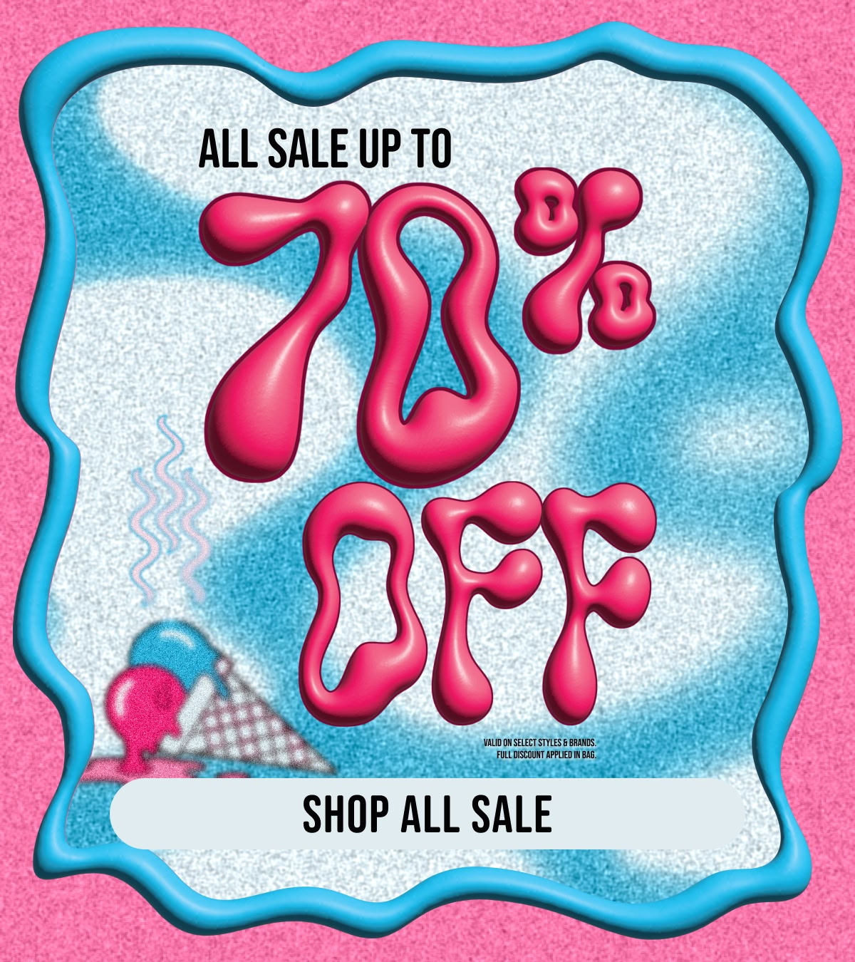 Shop all sale up to 70% off