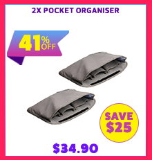 2x Pocket Organiser