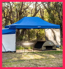 4.5x3m Portable Gazebo + Roof Top Canvas Bag