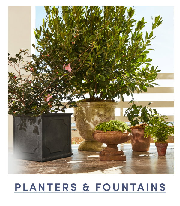 Shop Planters and Fountains