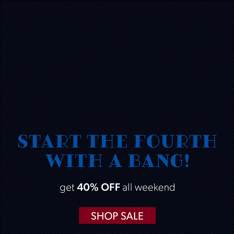 Start the 4th off with a BANG with 30% all 4th of July weekend. Use coupon: FREEDOM