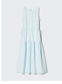product6women0linen0tiered0dress