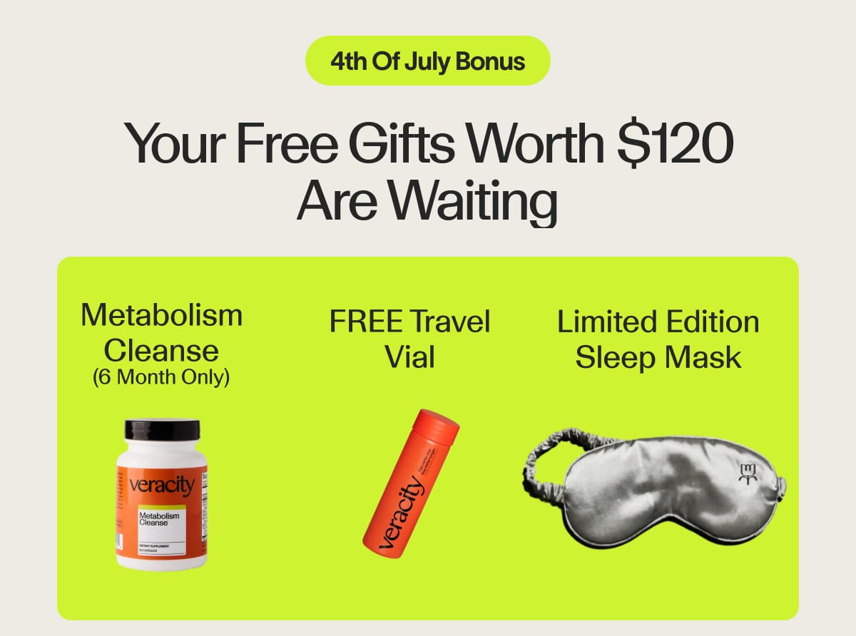 4th Of July Bonus - Your Free Gifts Worth $120 Are Waiting