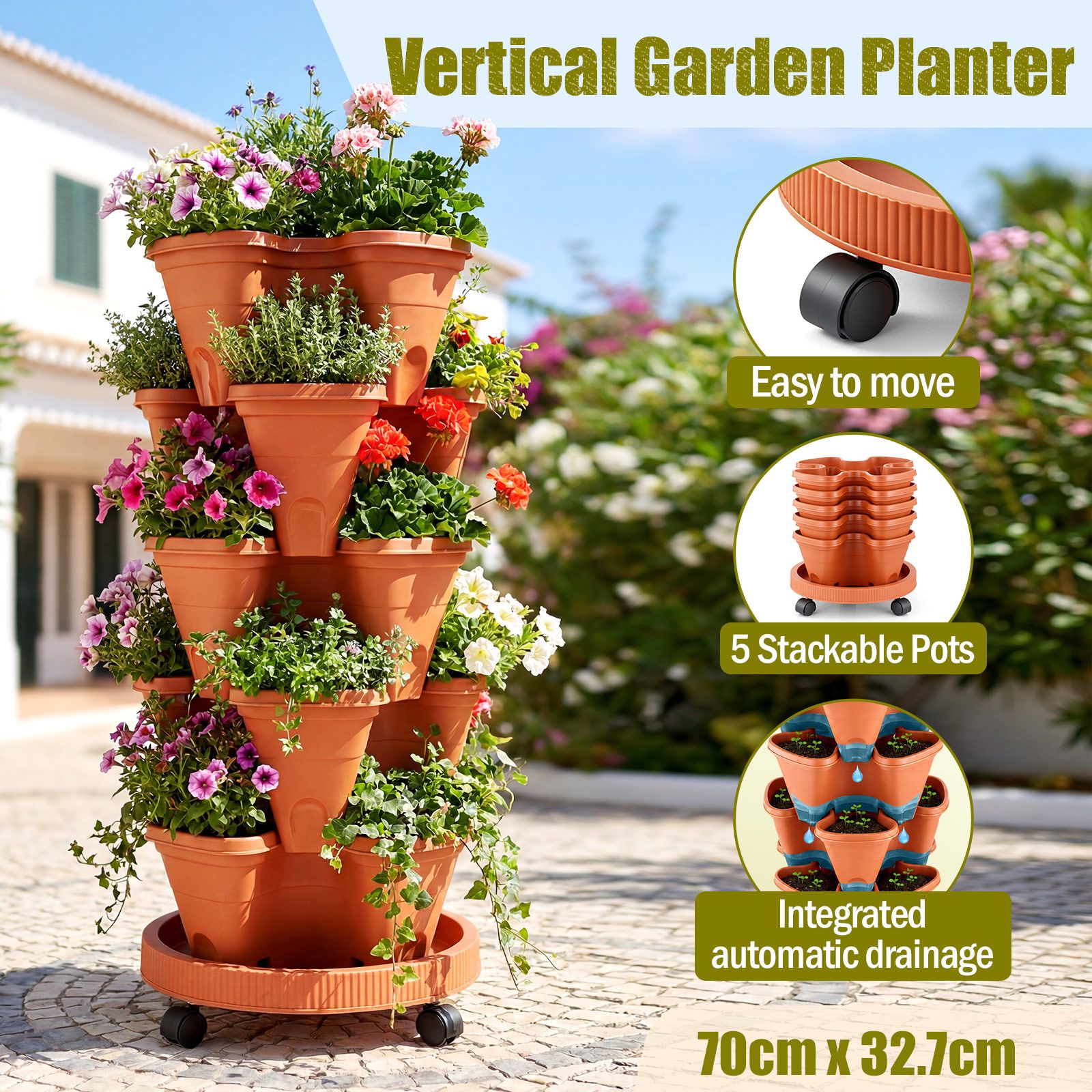 Vertical Planter Tower