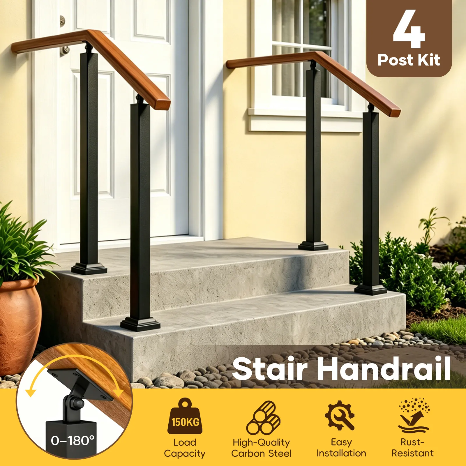 Stair Handrail Posts