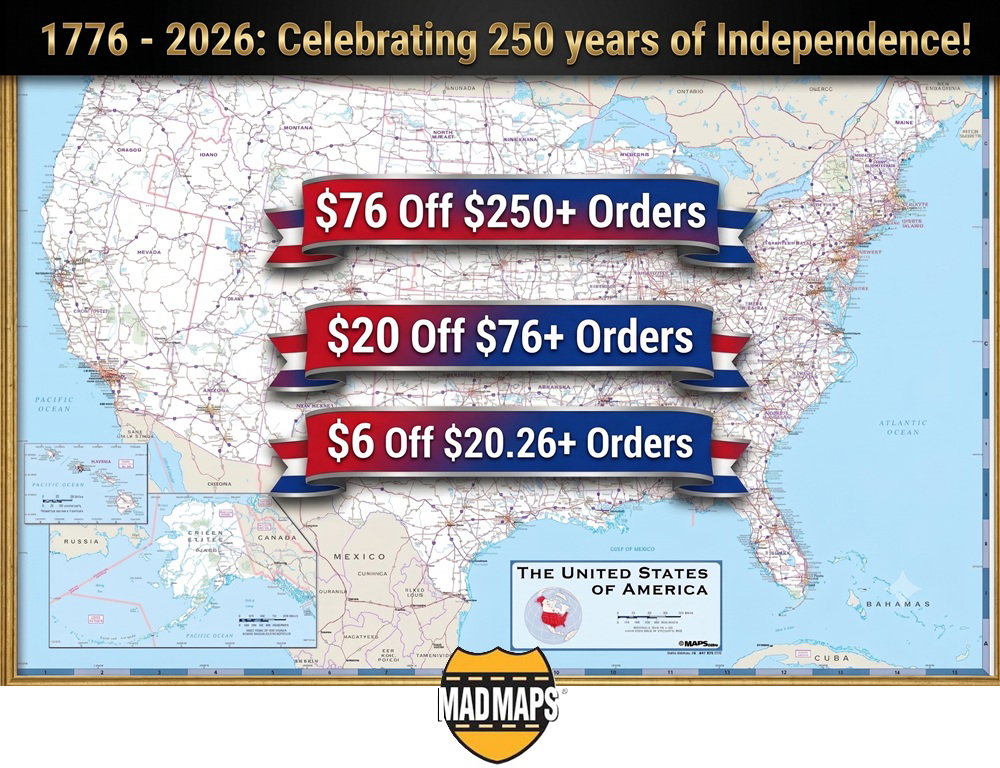 Happy 250th birthday, America!