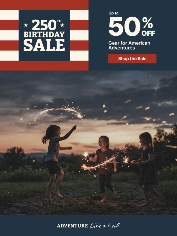 Up to 50% Off | Gear Up for American Adventures