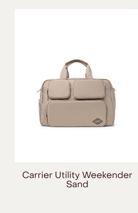 Carrier Utility Weekender Sand
