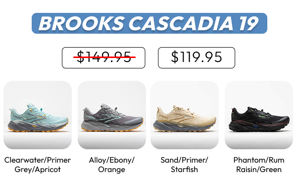 Brooks Cascadia 19