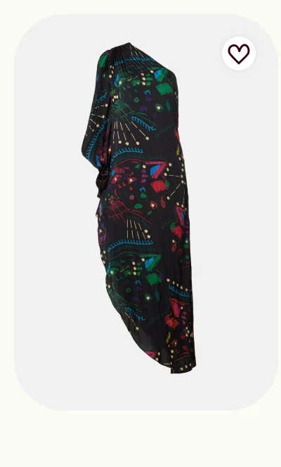 One Shoulder Pleated Dress