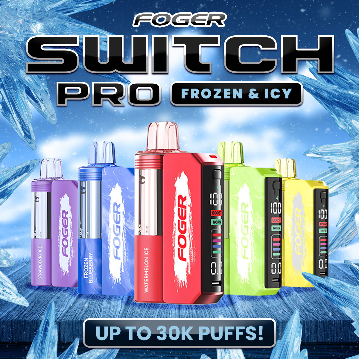 Foger Switch Pro 30K Disposable