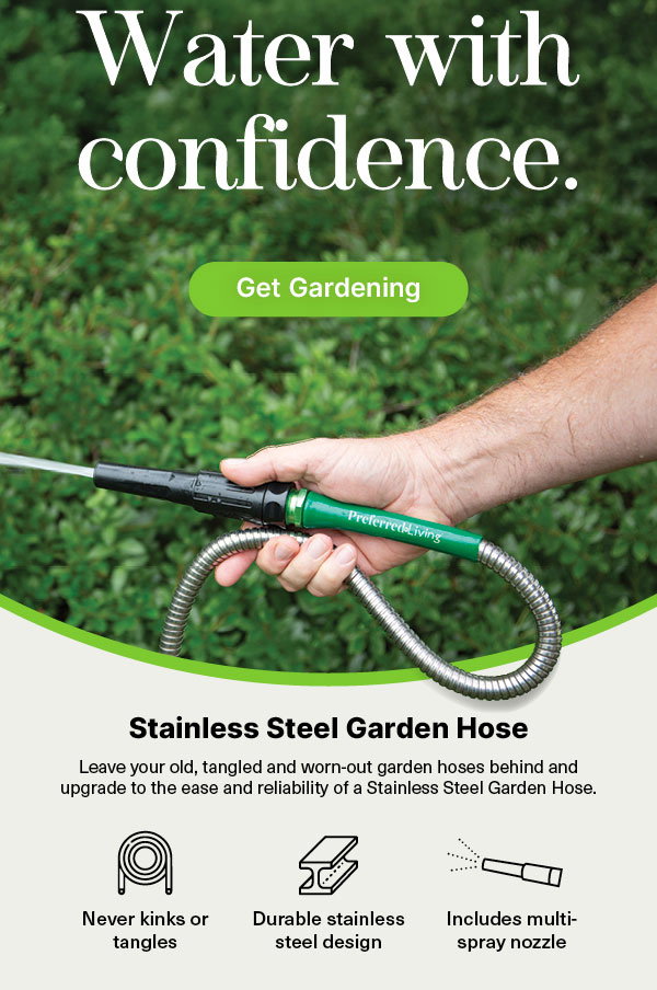 100ft Stainless Steel Garden Hose