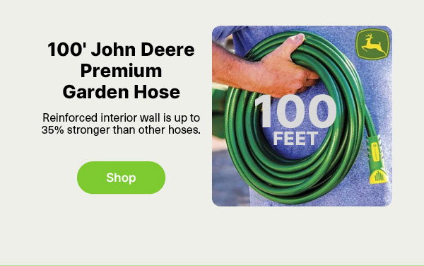 100ft John Deere Premium Garden Hose