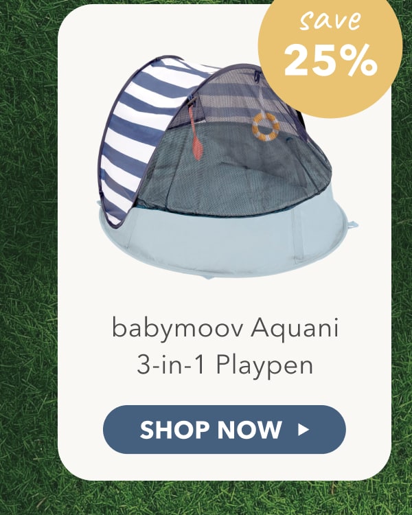 babymoov Aquani 3-in-1 Playpen  - SAVE 25% - SHOP NOW