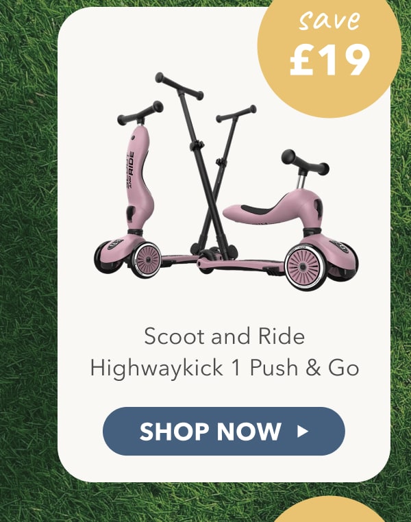 Scoot and Ride Highwaykick 1 Push & Go - SAVE £19 - SHOP NOW