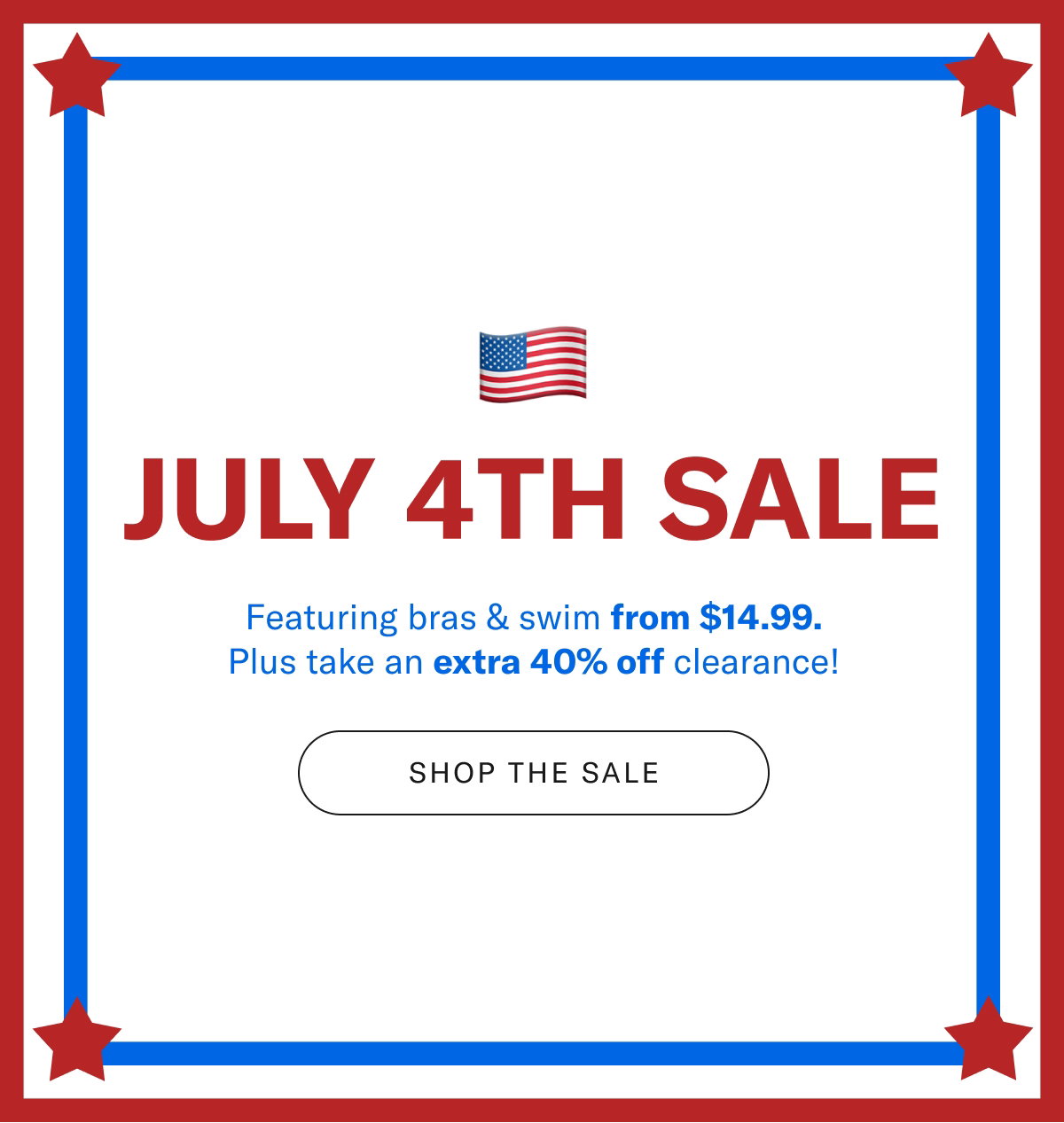 July 4th Sale