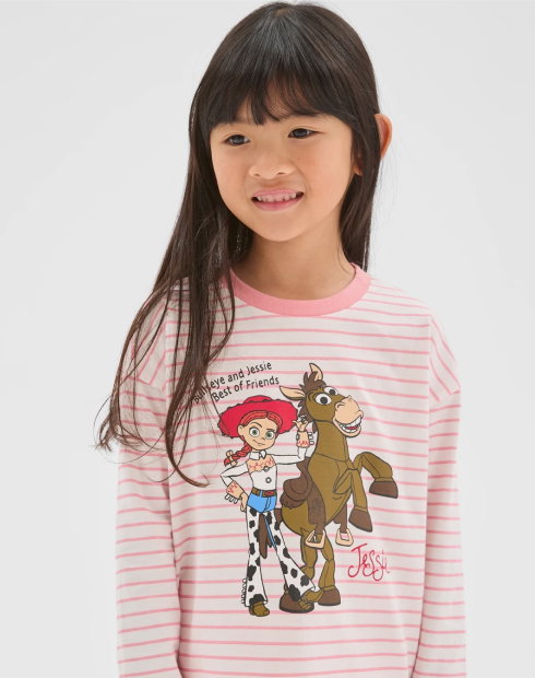 Girls 1-8 Disney Toy Story Organic Cotton PJ set