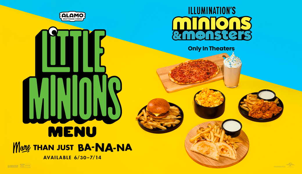 Little Minions Menu