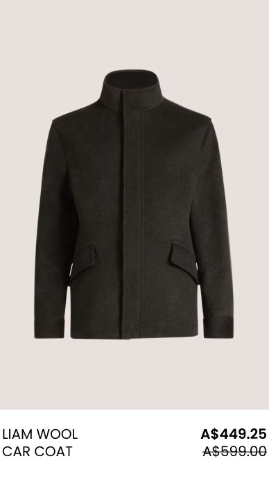 Liam Wool Car Coat