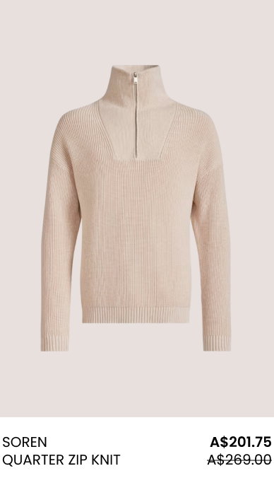 Soren Quarter Zip Knit