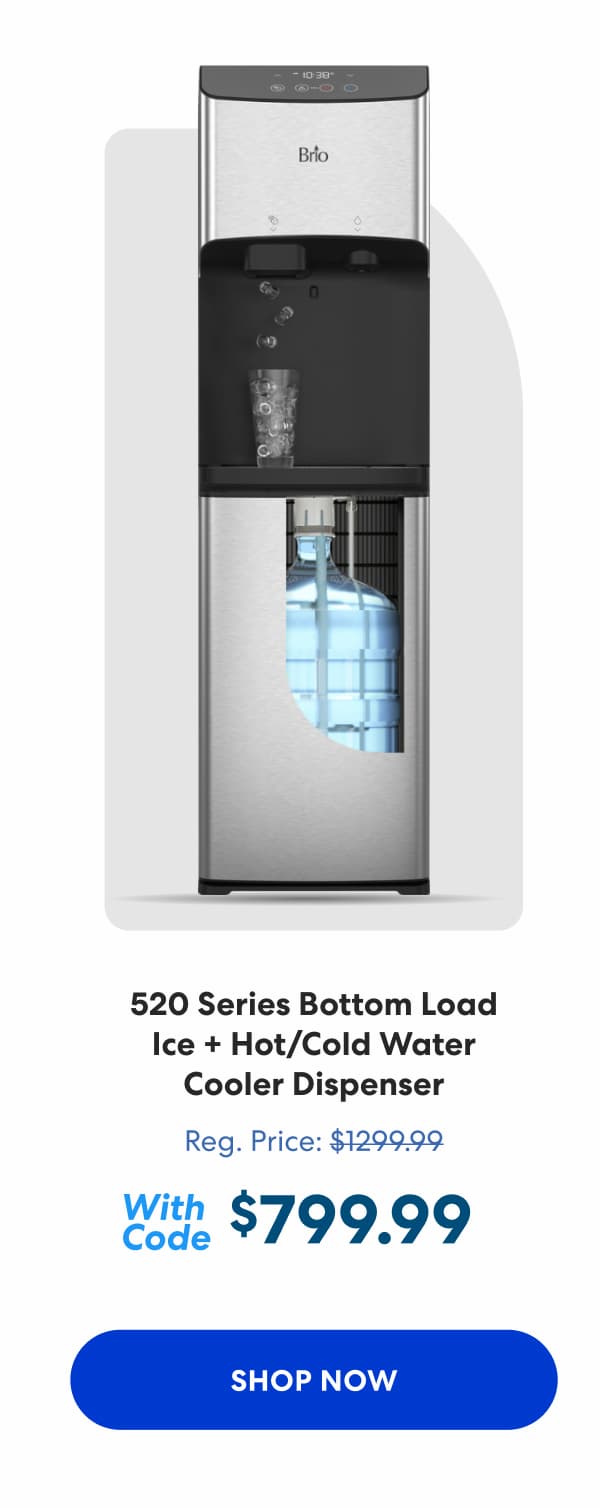 Bottom Load Ice + Hot/Cold Water Cooler Dispenser - 520 Series