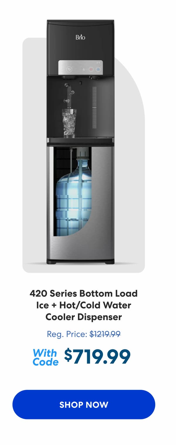 Bottom Load Ice + Hot/Cold Water Cooler Dispenser - 420 Series