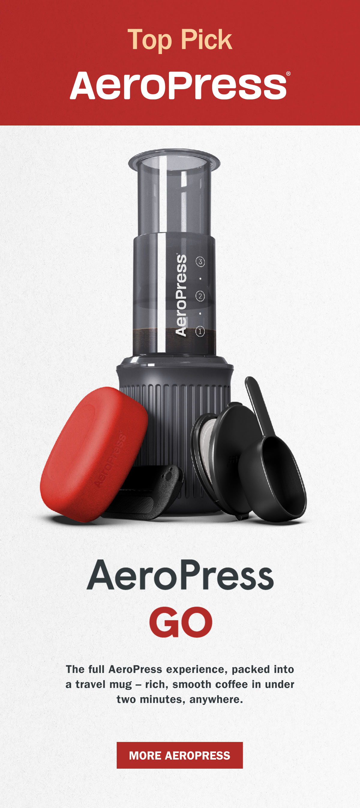 AeroPress GO | Top Pick | WildBounds