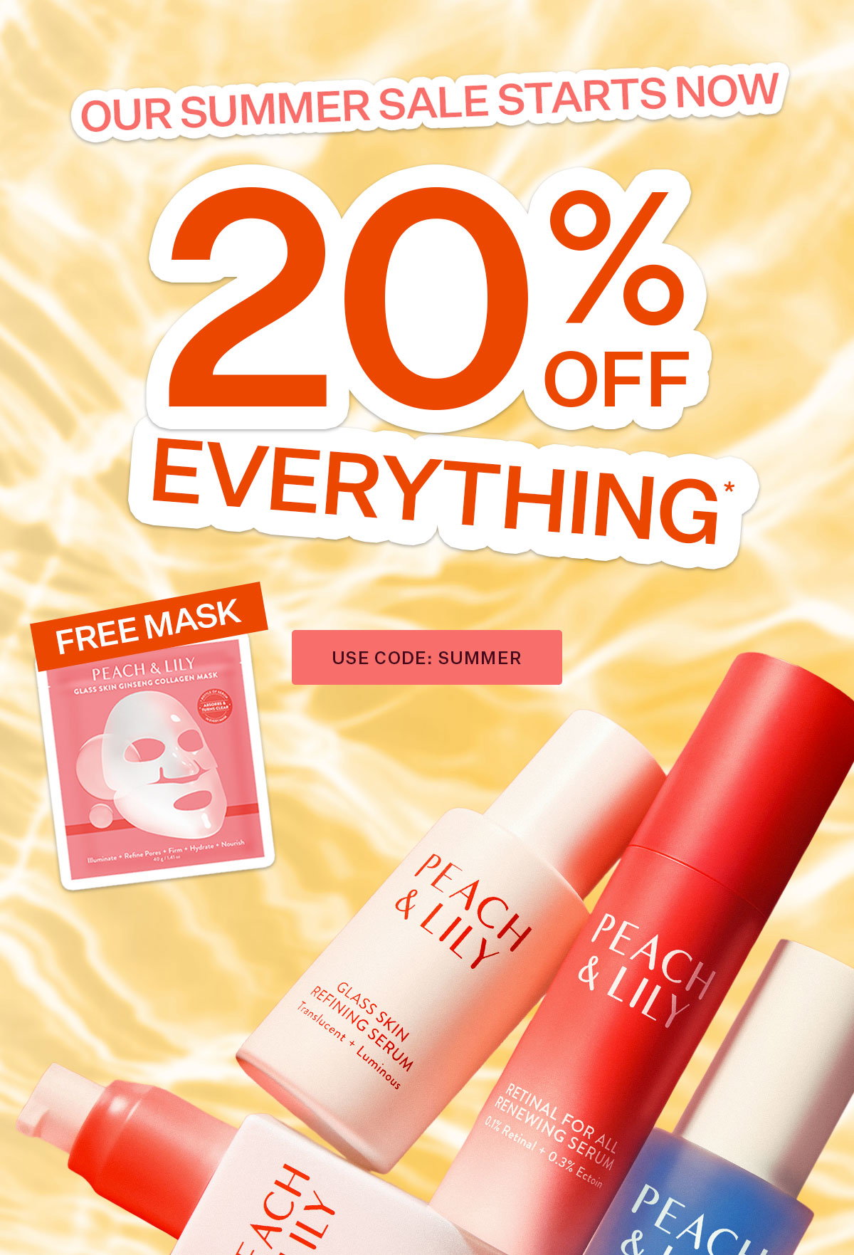 20% Off Sitewide with code SUMMER