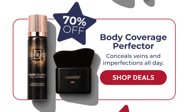 BODY COVERAGE PERFECTOR: Conceals veins and imperfections all day!