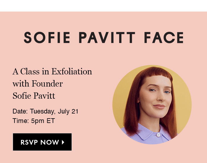 Sofie Pavitt Face