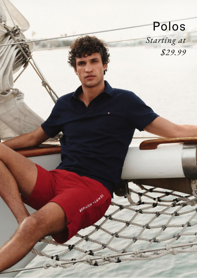 Polos Starting at $29.99 