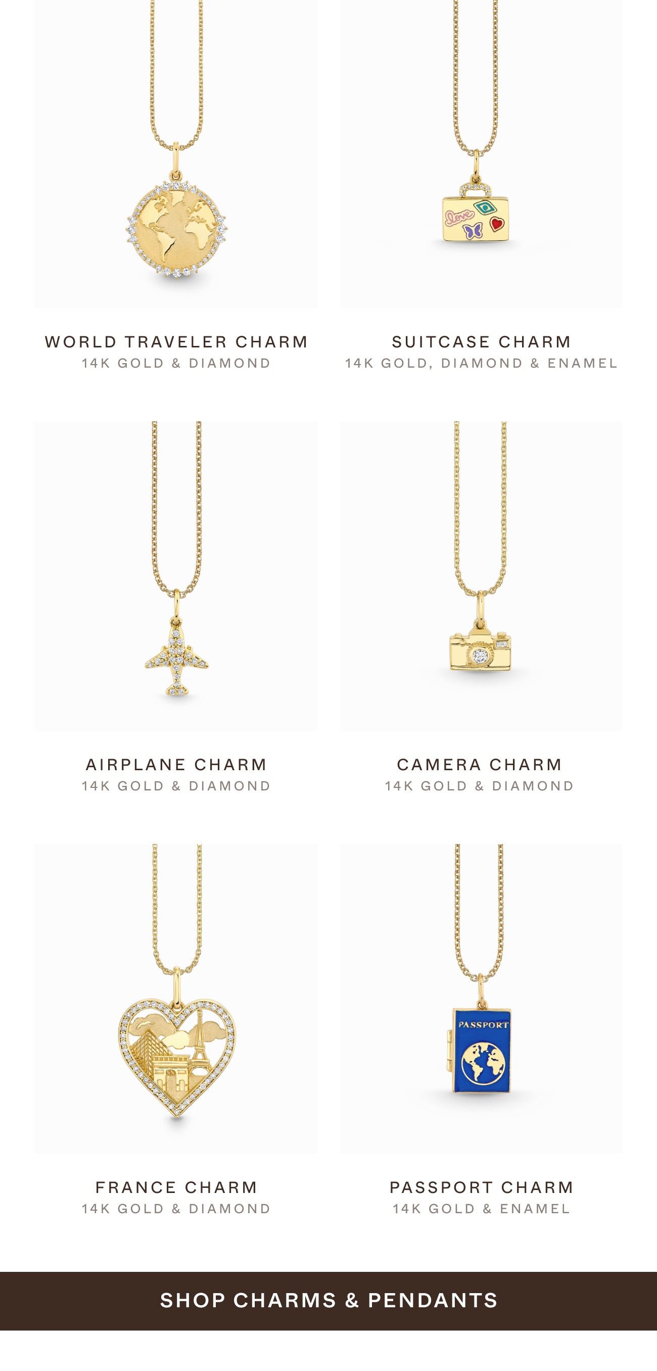 Sydney Evan Charm Collection
