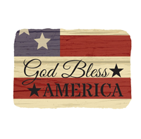 God Bless America Stone