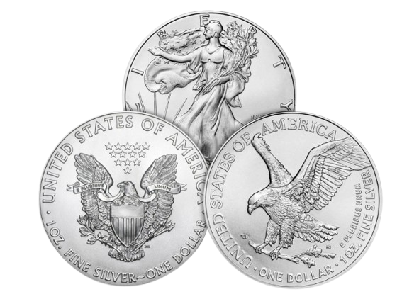 ON SALE: 1 oz American Silver Eagle Coin (Random Year)
