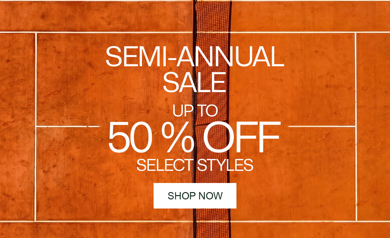 Semi-Annual Sale. Up to 50% off Select Styles, Shop Now.