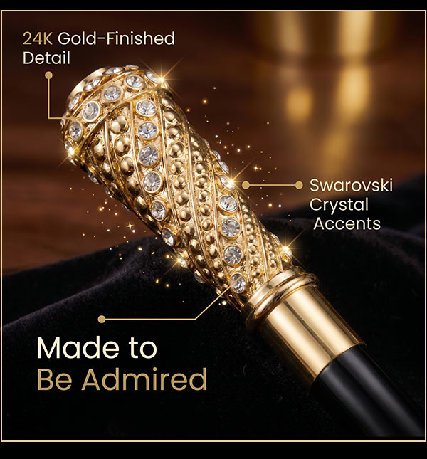 Exclusive 24K Gold Features
