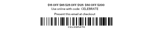 Scan this barcode to redeem the offer.