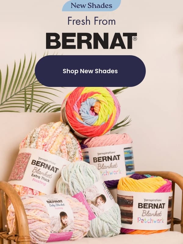 NEW Bernat Yarns