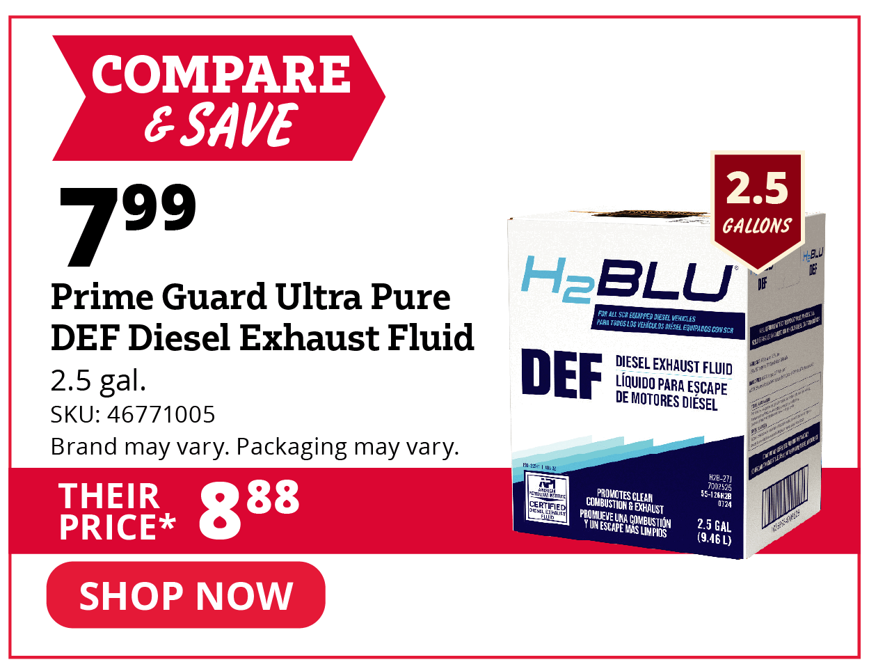 DEF Diesel Exhaust Fluid