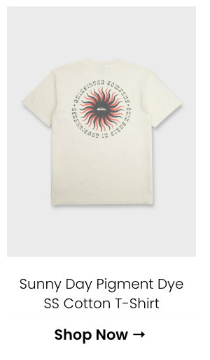 Sunny Day Pigment Dye Short Sleeve Cotton T-Shirt