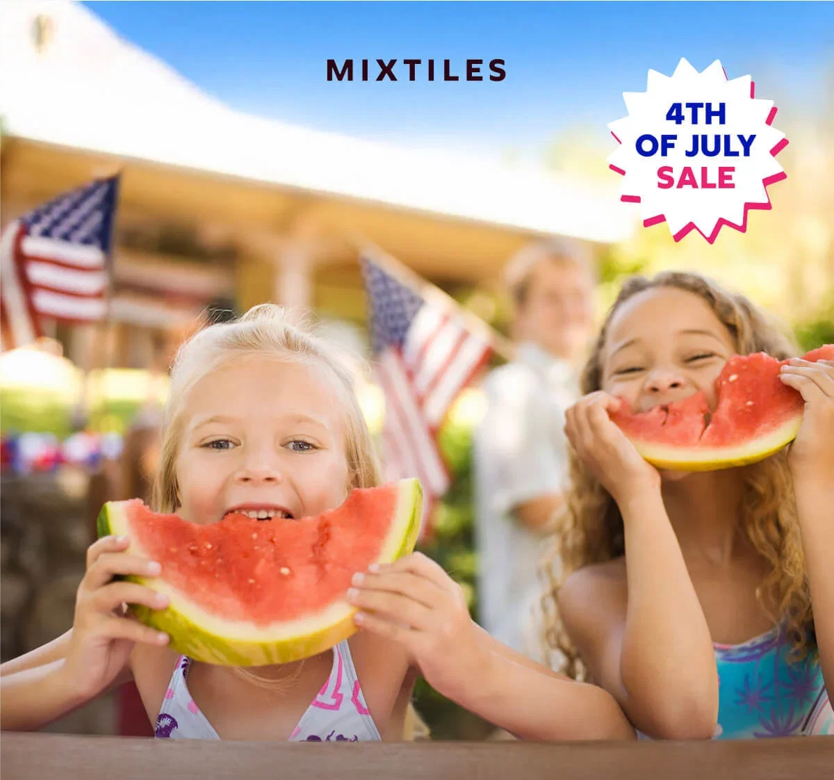 [MIXTILES] Turn your camera roll into perfectly framed slices of summer. | ORDER NOW
