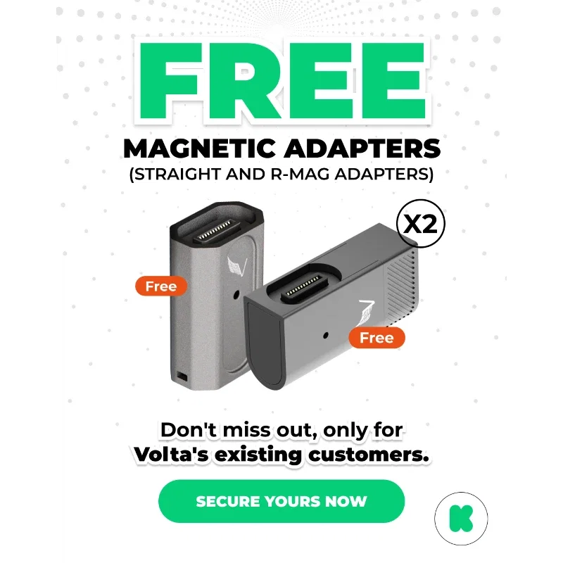 Backers only: 2 Free Volta Mag (R-Mag) Adapters + something new incoming.