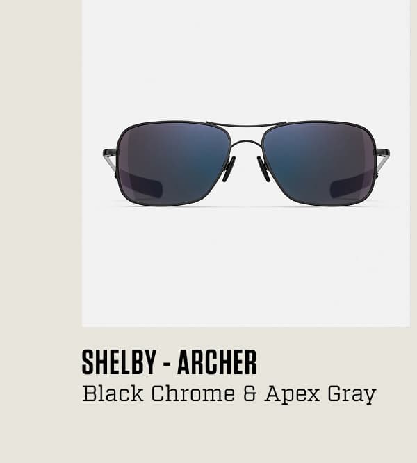 Randolph x Shelby - Archer - Black Chrome & Apex Gray