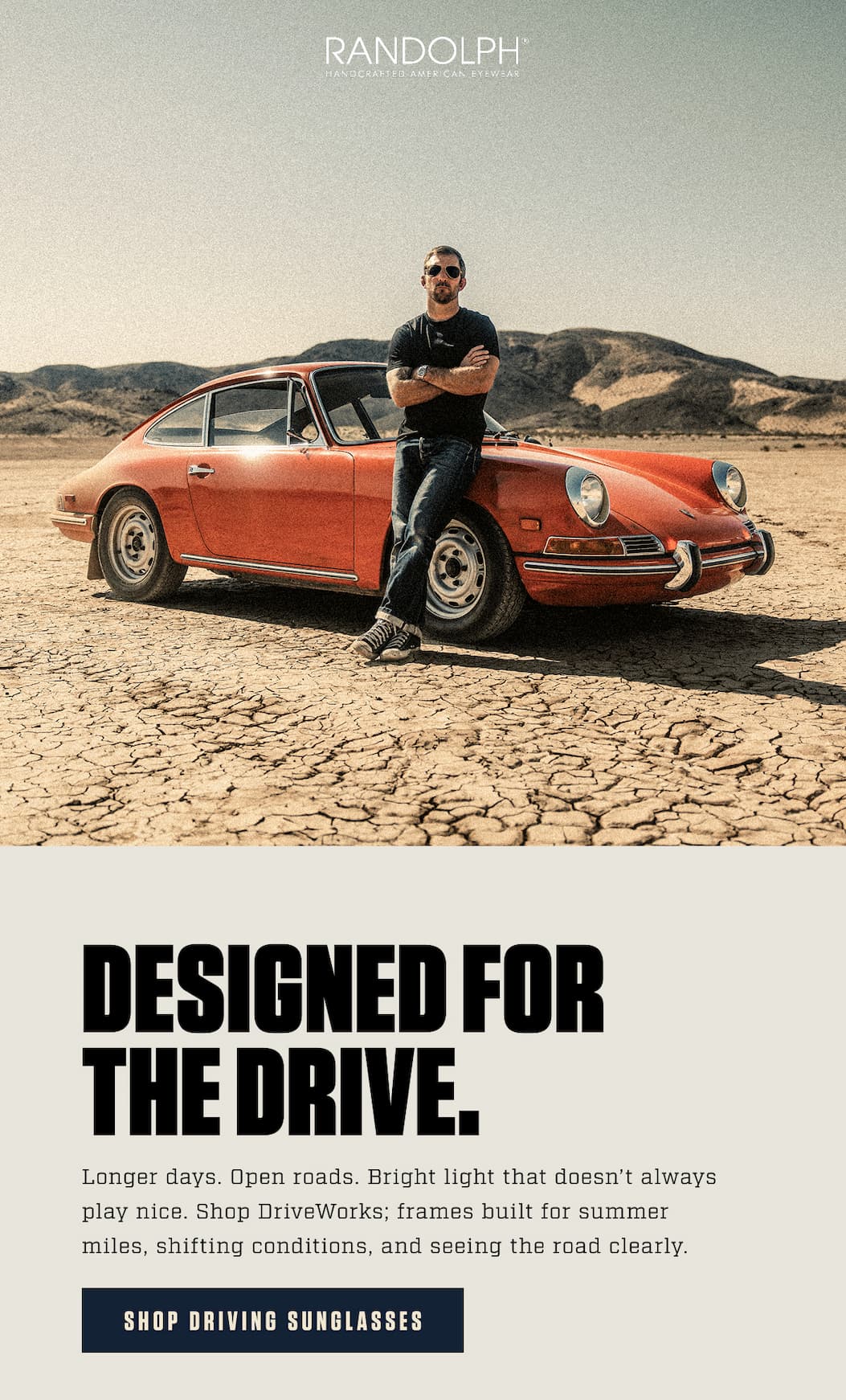 Designed for The Drive. // Shop Driving Sunglasses