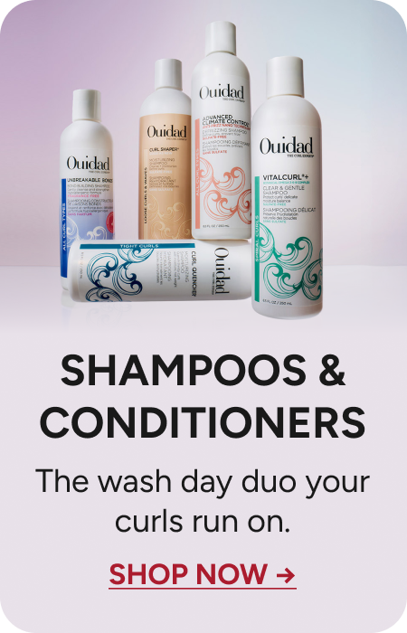 Shampoos & Conditioners - The wash day duo your curls run on. 