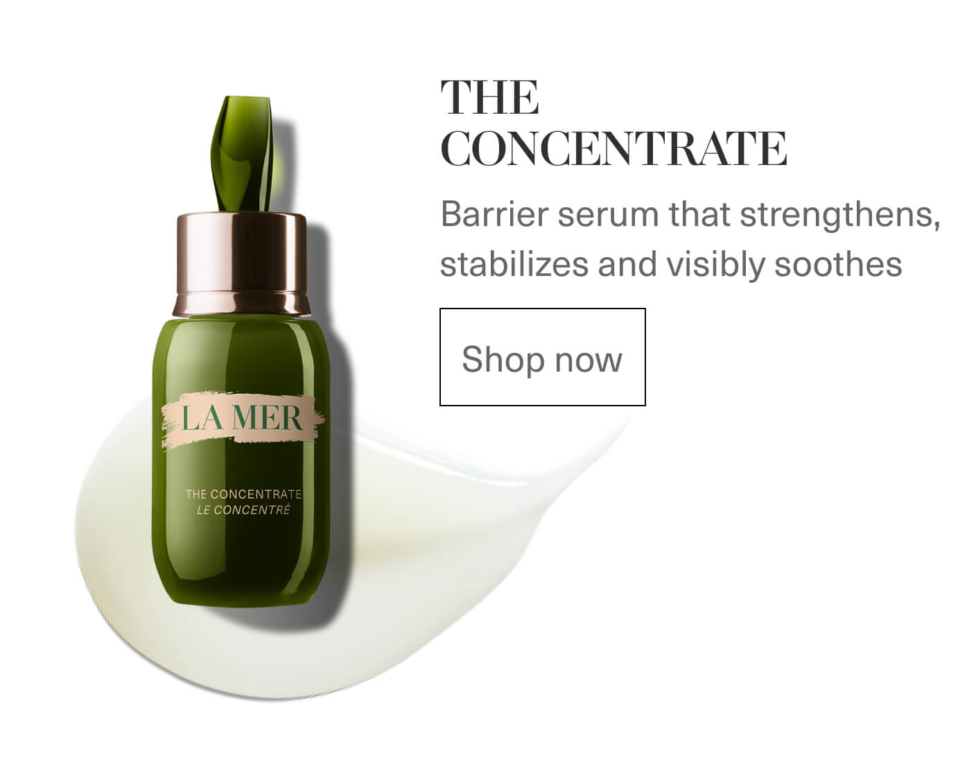 THE CONCENTRATE | Barrier serum that strengthens, stabilizes and visibly soothes | Shop now