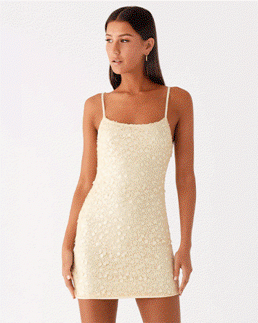 Danali Mini Dress - Yellow