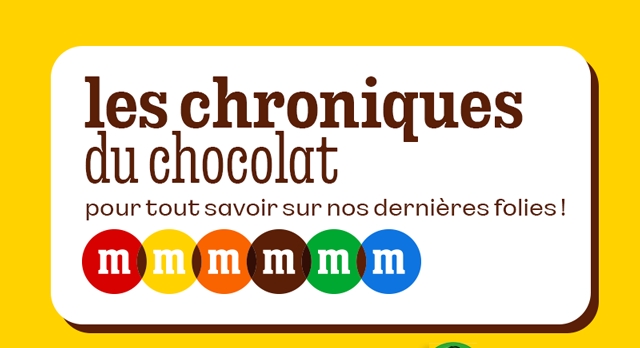 LES CHRONIQUES DU CHOCOLAT