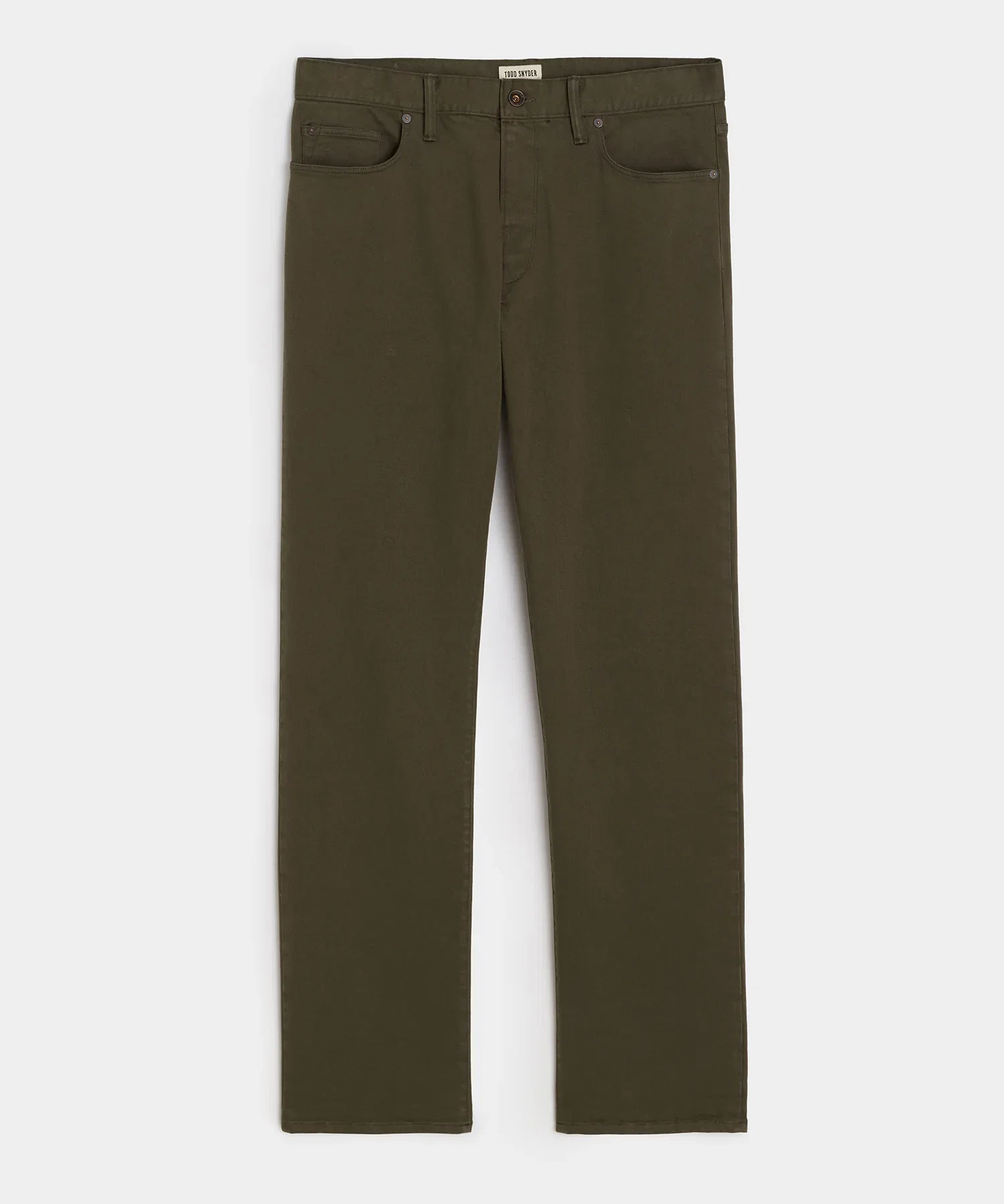Image of Straight Fit 5-Pocket Chino